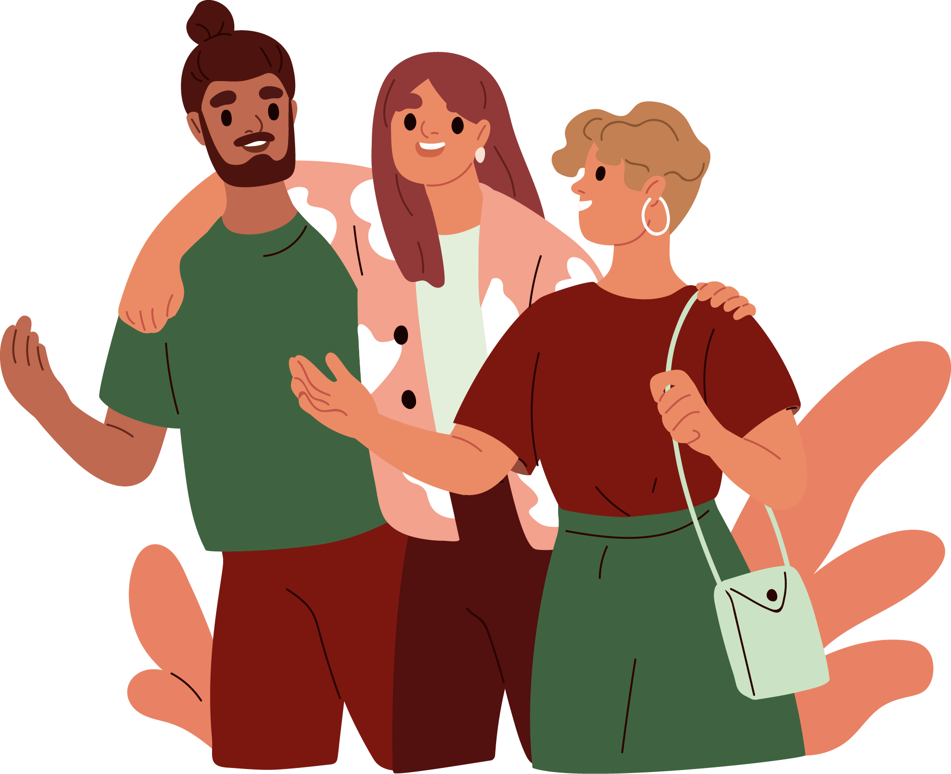 Illustration parrainage commerçant